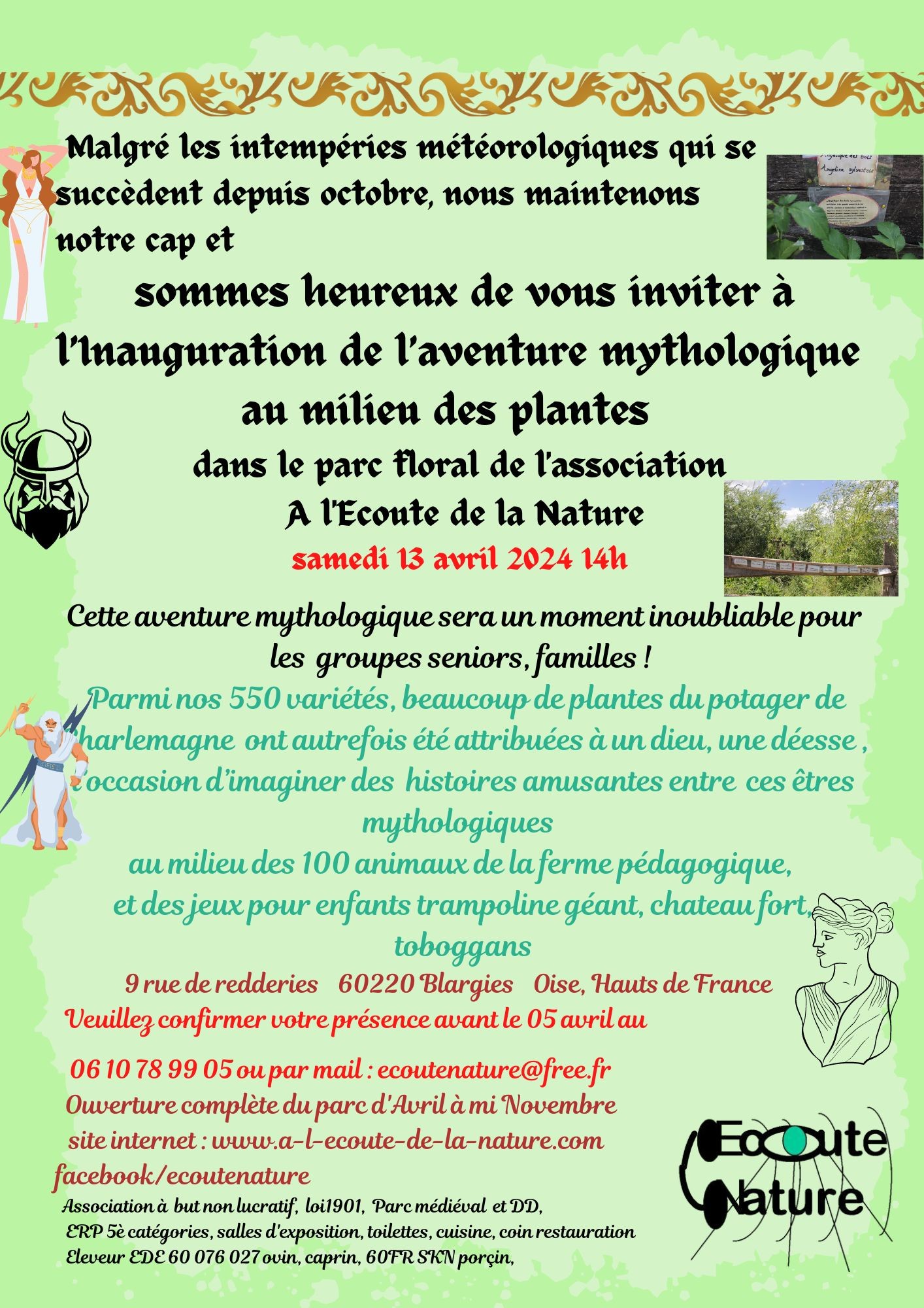 Inauguration avent mythol 