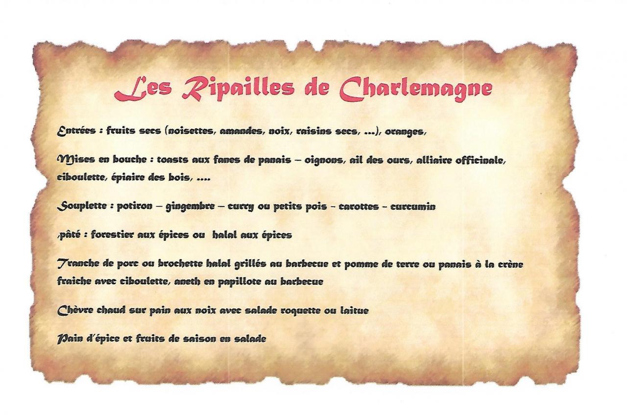 ripailles de charlemagne